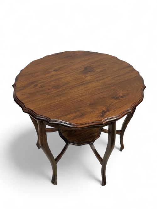 ANTIQUE VICTORIAN MAHOGANY SIDE TABLE - ADDITIONAL PHOTO 7