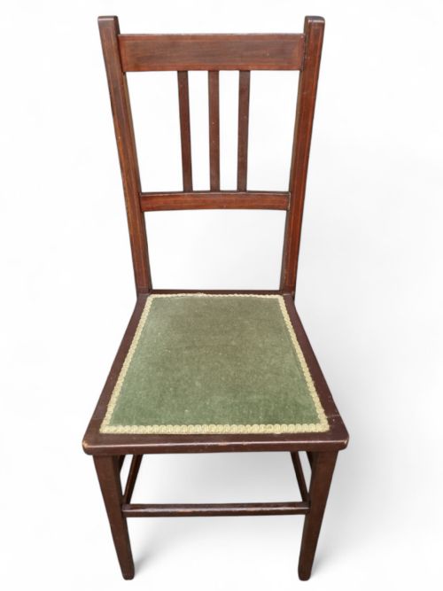 ANTIQUE VICTORIAN BEDROOM CHAIR - ADDITIONAL PHOTO 2