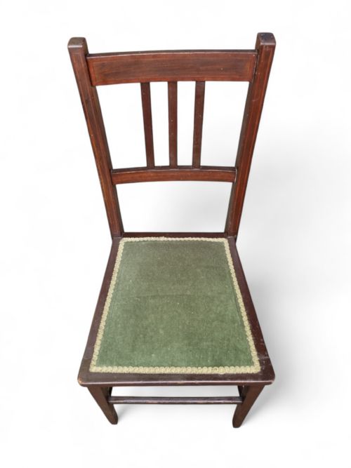 ANTIQUE VICTORIAN BEDROOM CHAIR - ADDITIONAL PHOTO 3