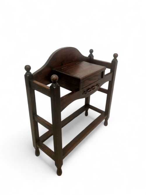 ANTIQUE EDWARDIAN UMBRELLA STAND CARVED DETAILING - ADDITIONAL PHOTO 4