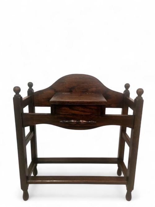 ANTIQUE EDWARDIAN UMBRELLA STAND CARVED DETAILING - ADDITIONAL PHOTO 6