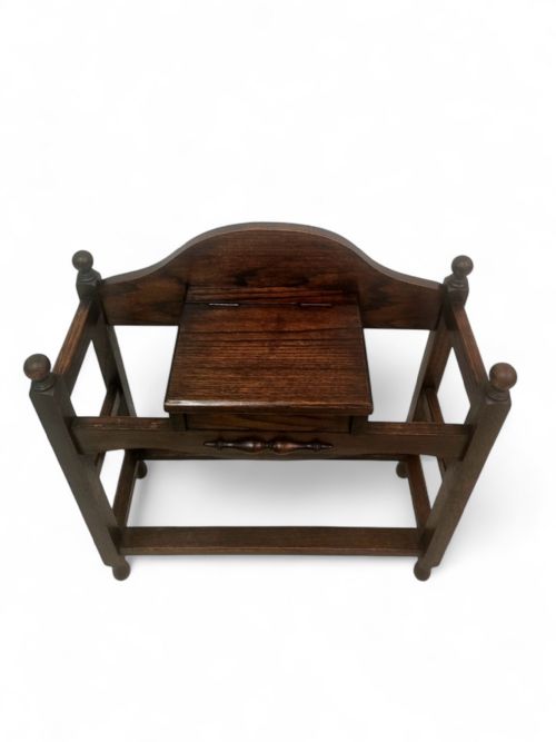 ANTIQUE EDWARDIAN UMBRELLA STAND CARVED DETAILING - ADDITIONAL PHOTO 7