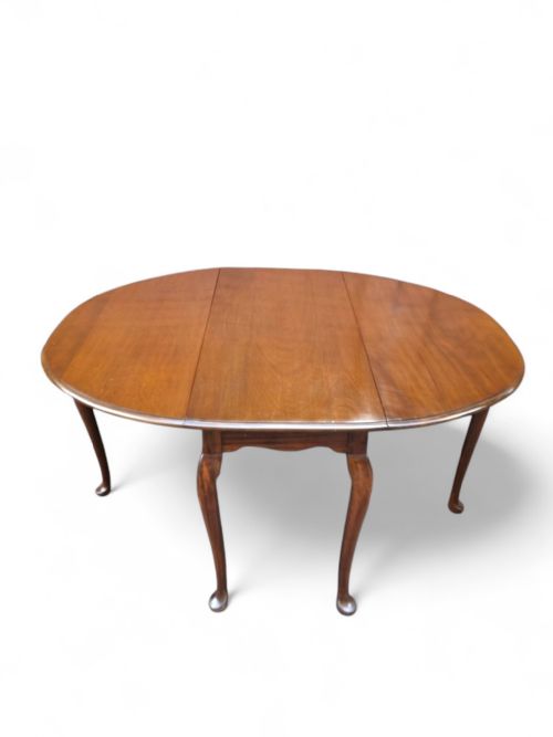 ANTIQUE VICTORIAN MAHOGANY DROP LEAF TABLE ENGLISH 19TH CENTURY - ADDITIONAL PHOTO 5