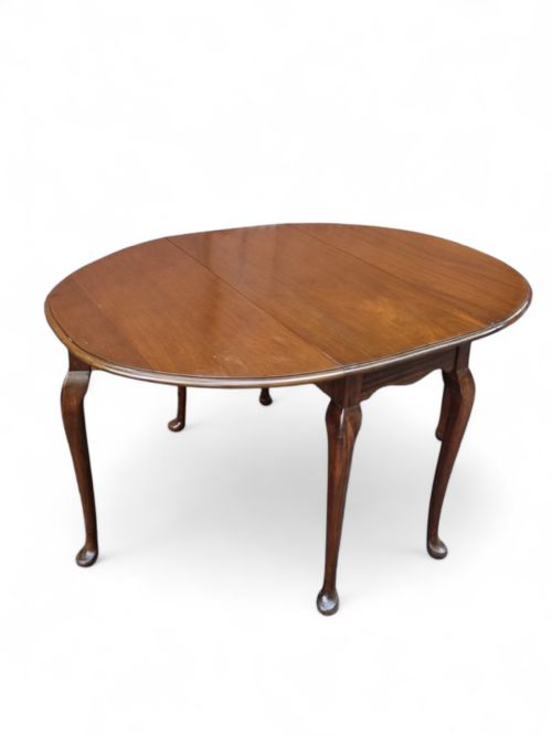 ANTIQUE VICTORIAN MAHOGANY DROP LEAF TABLE ENGLISH 19TH CENTURY - ADDITIONAL PHOTO 6