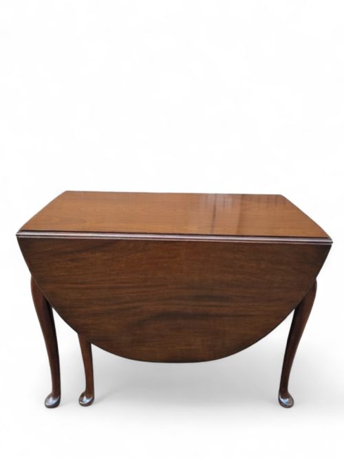 ANTIQUE VICTORIAN MAHOGANY DROP LEAF TABLE ENGLISH 19TH CENTURY - ADDITIONAL PHOTO 8