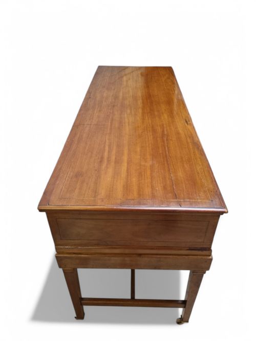 ANTIQUE LARGE GEORGIAN DRESSER SOLID MAHOGANY C1830 - ADDITIONAL PHOTO 1