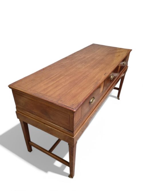 ANTIQUE LARGE GEORGIAN DRESSER SOLID MAHOGANY C1830 - ADDITIONAL PHOTO 2