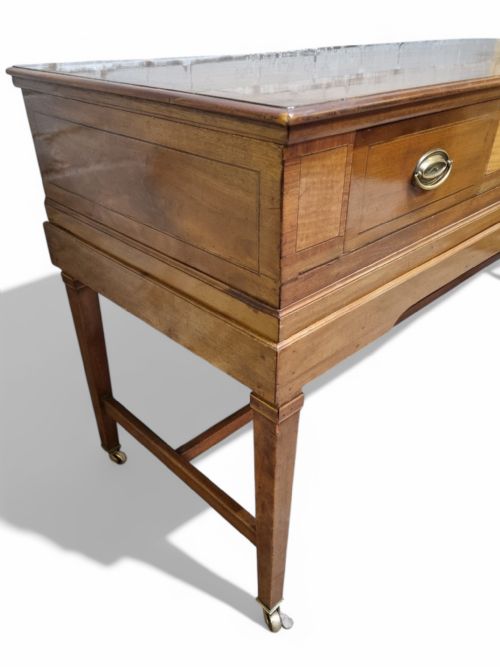 ANTIQUE LARGE GEORGIAN DRESSER SOLID MAHOGANY C1830 - ADDITIONAL PHOTO 5