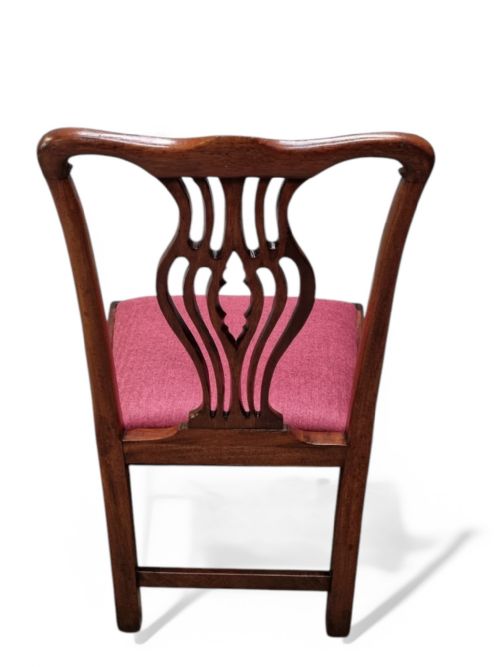 ANTIQUE GEORGIAN MAHOGANY DINING CHAIR C1800S - ADDITIONAL PHOTO 5