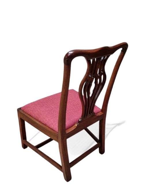 ANTIQUE GEORGIAN MAHOGANY DINING CHAIR C1800S - ADDITIONAL PHOTO 6