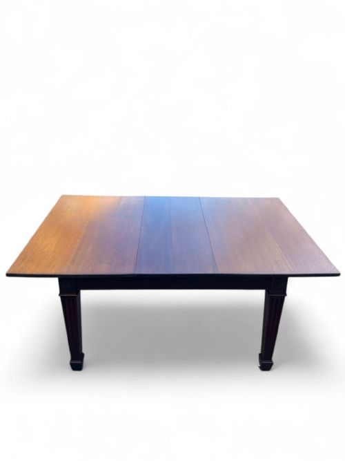 ANTIQUE EDWARDIAN MAHOGANY DINING TABLE EXTENDABLE EARLY 20TH CENTURY - ADDITIONAL PHOTO 2