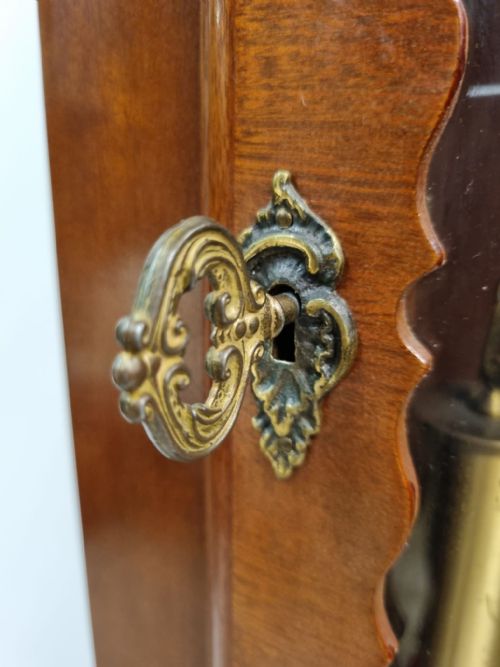 VINTAGE MAHOGANY LONGCASE GRANDFATHER CLOCK EJ GOODFELLOW WADEBRIDGE GERMAN HERMLE MOVEMENT C1960S - ADDITIONAL PHOTO 5