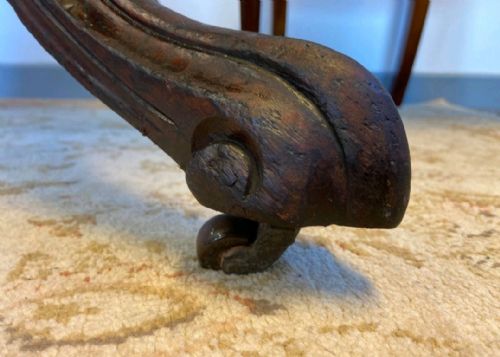 ANTIQUE ENGLISH VICTORIAN BURR WALNUT TILTTOP LOO TABLE C1860 - ADDITIONAL PHOTO 6