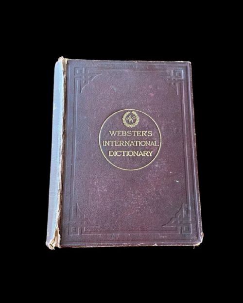 ANTIQUE WEBSTERS INTERNATIONAL DICTIONARY OF THE ENGLISH LANGUAGE 1907 EDITION - ADDITIONAL PHOTO 7