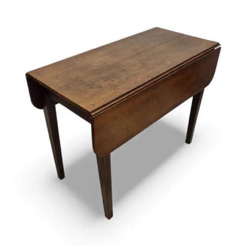 ANTIQUE OAK DROP LEAF KITCHEN TABLE C1920 - ADDITIONAL PHOTO 7