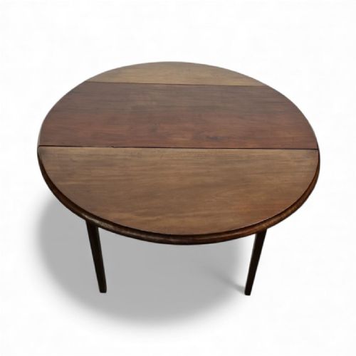 ANTIQUE DROPLEAF TABLE SOLID MAHOGANY C1910 - ADDITIONAL PHOTO 8