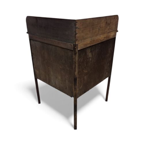 ANTIQUE MAHOGANY CORNER CABINET SIDECUPBOARD EARLY 20TH CENTURY - ADDITIONAL PHOTO 5