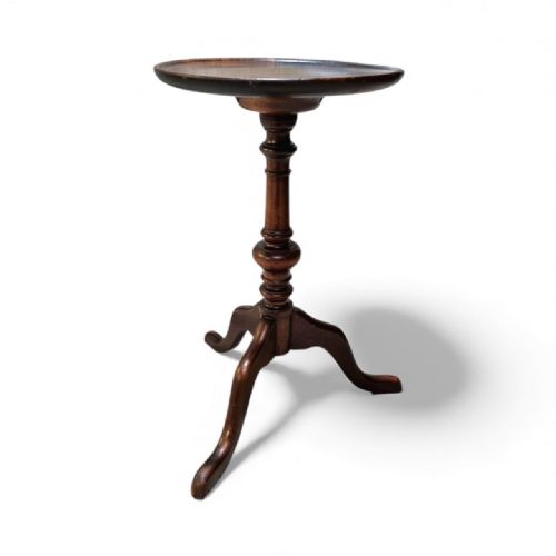 ANTIQUE EDWARDIAN WINE TABLE 1910S SOLID WOOD LOVELY PATINA - ADDITIONAL PHOTO 2