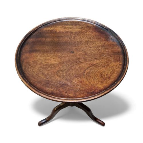 ANTIQUE EDWARDIAN WINE TABLE 1910S SOLID WOOD LOVELY PATINA - ADDITIONAL PHOTO 5