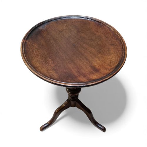 ANTIQUE EDWARDIAN WINE TABLE 1910S SOLID WOOD LOVELY PATINA - ADDITIONAL PHOTO 6