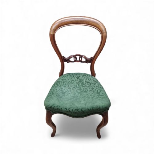 ANTIQUE VICTORIAN REVIVAL DINING CHAIRS C1890 SET OF 6 - ADDITIONAL PHOTO 9