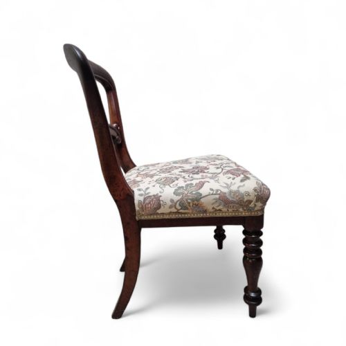 VICTORIAN DINING CHAIRS SET OF 6 C1880 - ADDITIONAL PHOTO 4