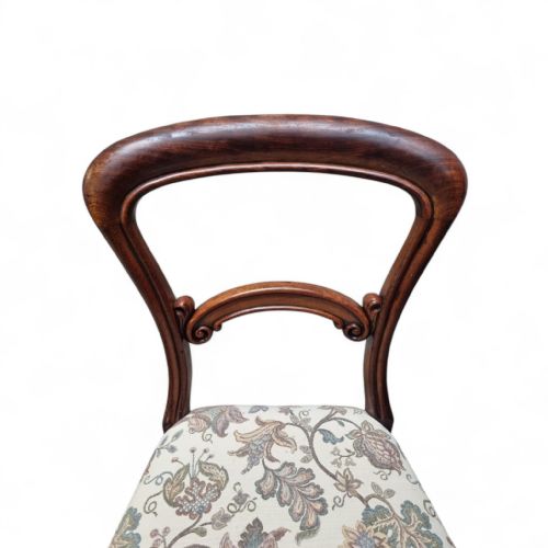 VICTORIAN DINING CHAIRS SET OF 6 C1880 - ADDITIONAL PHOTO 5