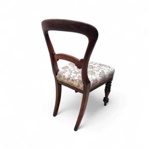 VICTORIAN DINING CHAIRS SET OF 6 C1880 - ADDITIONAL PHOTO 9