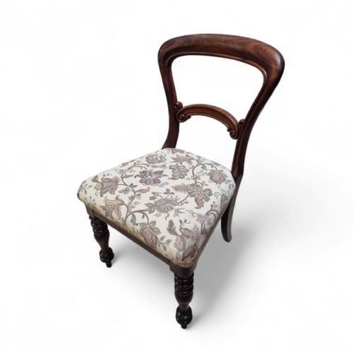 VICTORIAN DINING CHAIRS SET OF 6 C1880 - ADDITIONAL PHOTO 10