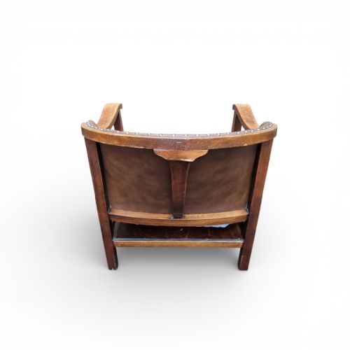 VINTAGE LOW ARMCHAIR C 1930 - ADDITIONAL PHOTO 7