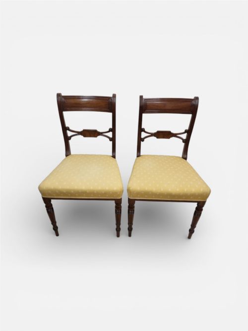ANTIQUE DINING CHAIRS SET OF FOUR C1920 - ADDITIONAL PHOTO 2