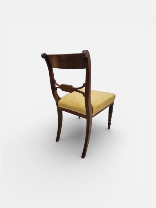 ANTIQUE DINING CHAIRS SET OF FOUR C1920 - ADDITIONAL PHOTO 3