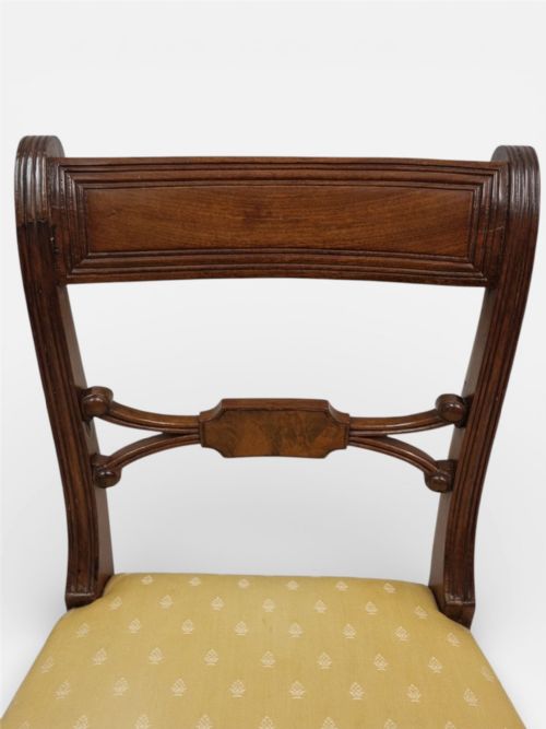 ANTIQUE DINING CHAIRS SET OF FOUR C1920 - ADDITIONAL PHOTO 4