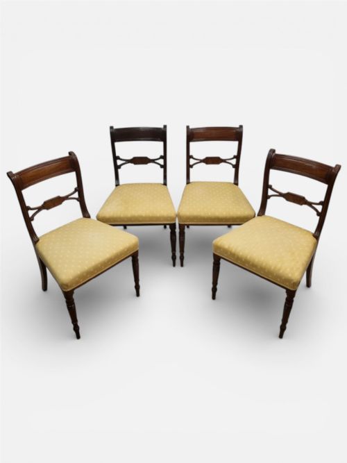 ANTIQUE DINING CHAIRS SET OF FOUR C1920 - ADDITIONAL PHOTO 6