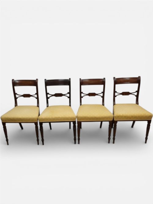 ANTIQUE DINING CHAIRS SET OF FOUR C1920 - ADDITIONAL PHOTO 7