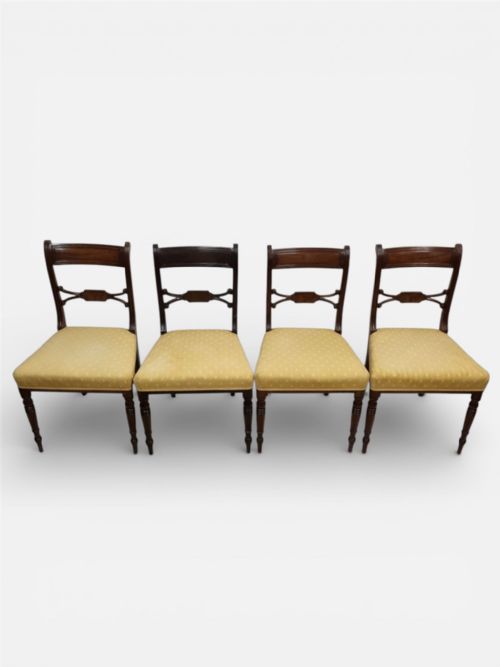 ANTIQUE DINING CHAIRS SET OF FOUR C1920 - ADDITIONAL PHOTO 9