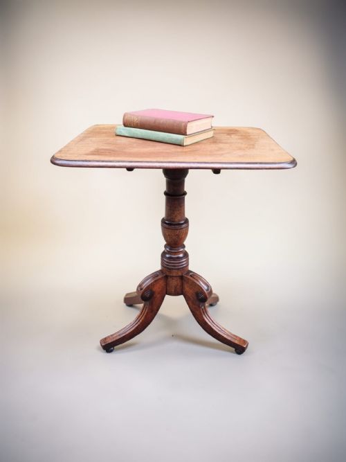 ANTIQUE EDWARDIAN MAHOGANY TILT TOP OCCASIONAL TABLE TRIPOD BASE C1910 - ADDITIONAL PHOTO 6