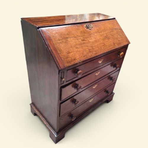 ANTIQUE VICTORIAN STYLE OAK BUREAU DESK C1860 - ADDITIONAL PHOTO 11