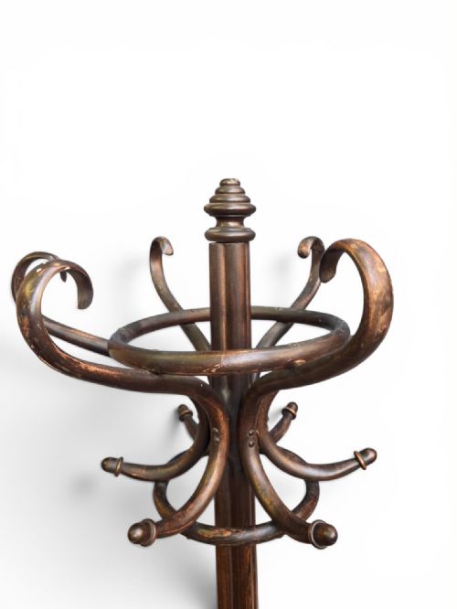 ANTIQUE EDWARDIAN BENTWOOD COAT STAND HALL TREE C1910ATTACHMENTSTUE JUL 14 258PM 8 DAYS AGOTO PALMAALEKS1ANTIQUE EDWARDIAN BENTWOOD COAT STAND HALL TREE C1910 - ADDITIONAL PHOTO 7