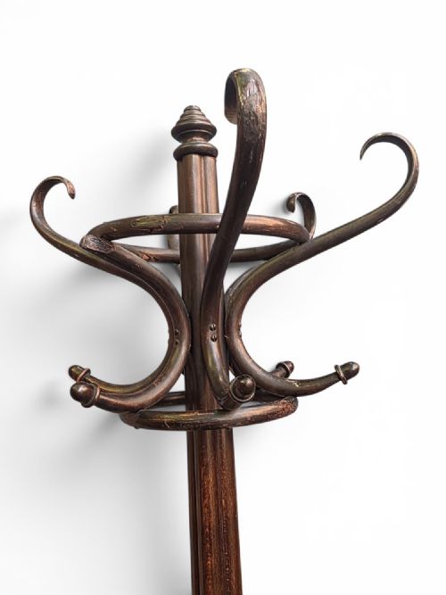 ANTIQUE EDWARDIAN BENTWOOD COAT STAND HALL TREE C1910ATTACHMENTSTUE JUL 14 258PM 8 DAYS AGOTO PALMAALEKS1ANTIQUE EDWARDIAN BENTWOOD COAT STAND HALL TREE C1910 - ADDITIONAL PHOTO 8