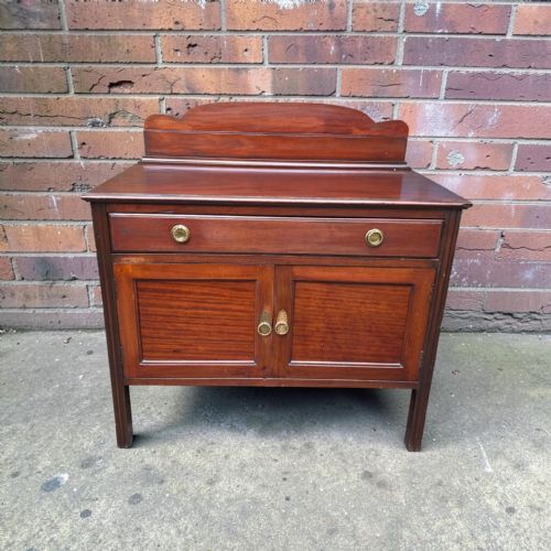 Antique Mahogany Chiffonier Side Cabinet  C.1890