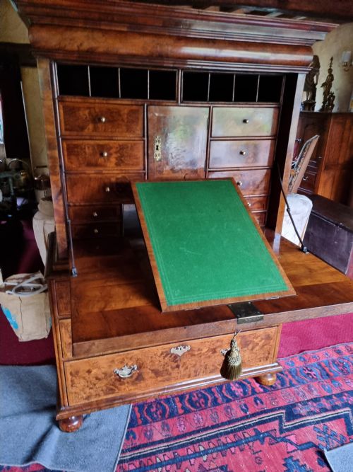 fig 2. 17thc ENGLISH ESCRITOIRE/ WRITING DESK OF SMALL PROPORTIONS