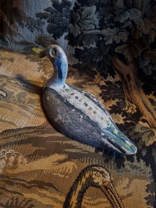 19thc Wooden Decoy Duck
