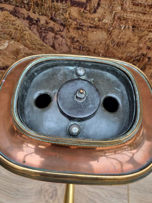 fig 1. GOOD SMALL REGENCY COPPER COMPLETE SAMOVAR