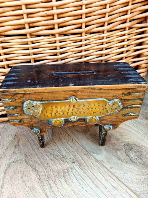 Great Piece of Scottish Folk Art Treen