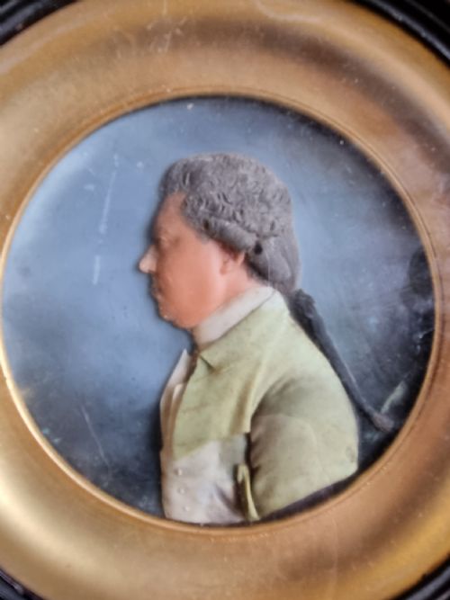 Good George the Third Wax Portrait of a Gentleman (Levy Collection)