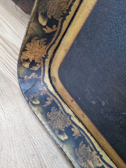 MASSIVE NAIVE L18THC PAPIER MACHE TRAY OF FISHING INTEREST - ADDITIONAL PHOTO 4