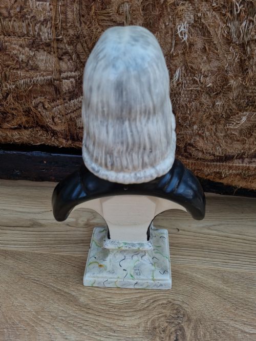 fig 1. LARGE 29CMS H ANTIQUE STAFFORDSHIRE FIGURE OF DR WESLEY