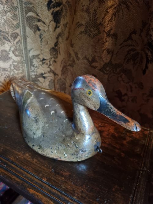 19thc Painted Decoy Duck