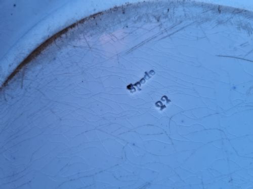 fig 1. MASSIVE 19THC SPODE OVAL CARAMANIAN MEAT PLATE